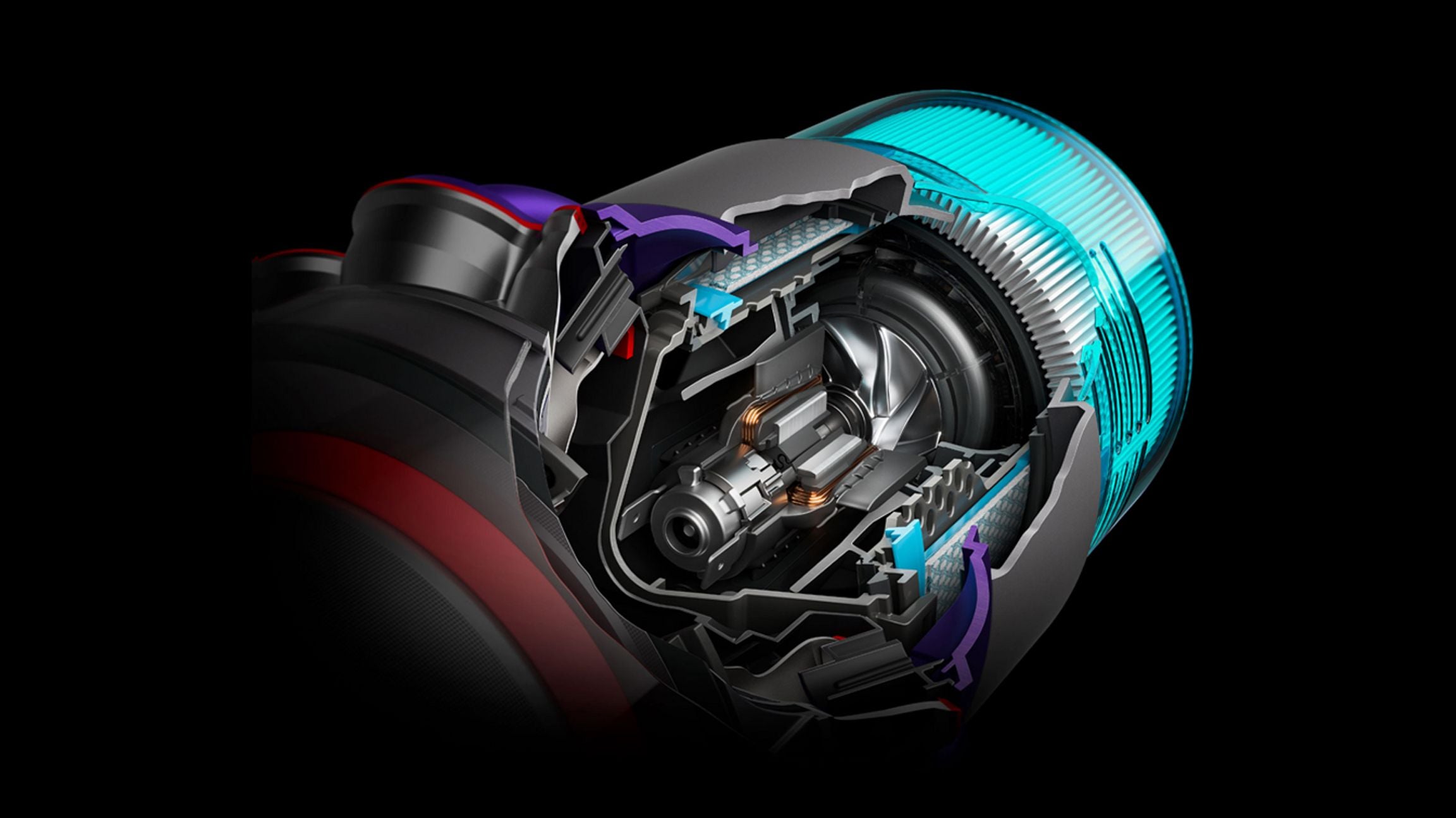 Dyson Gen5detect™ vacuum (Iron/Purple)